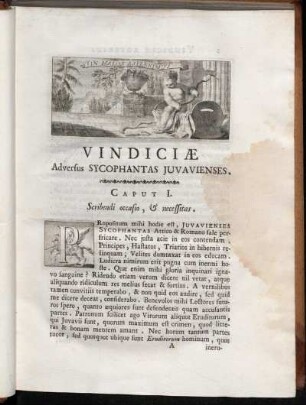 Caput I. Scribendi occasio, & necessitas