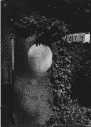 Grabstein 271 [Hahn S. 124 Grab-Nr. 177]