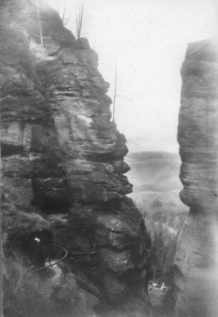 Albumseite : Aufnahmen von Wanderungen durch die Sächsische Schweiz und das Osterzgebirge