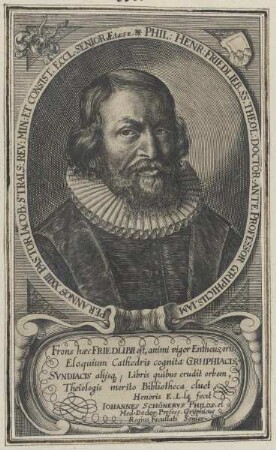 Bildnis des Philippus Henricus Friedlieb