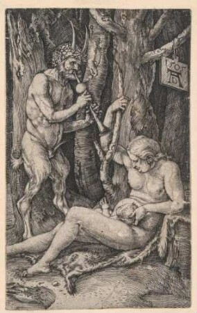Satyr und Nymphe (Satyrfamilie)