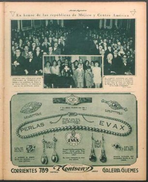 En honor de las repúblicas de México y Centro América [Fotografías]
