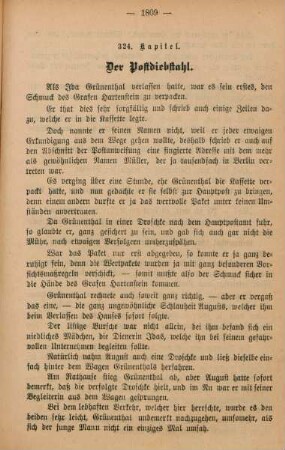 324. Kapitel. Der Postdiebstahl