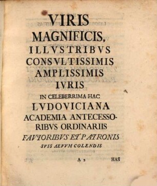 Diss. iur. de praescriptione Germanorum annali