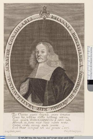 [Johann Burckhard von Löwenburg; Johann Burckhardt von Lewenburg]
