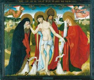 Hl. Dreifaltigkeit mit Maria und Johannes