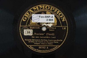 "Traviata" : Hat dein heimatliches Land / (Verdi)