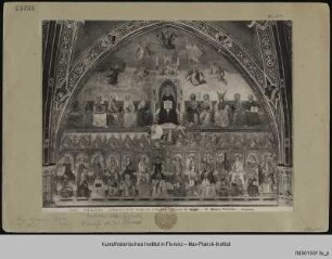 Ausmalung der Spanischen Kapelle : Thriumph des Heiligen Thomas