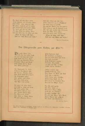 Der Bürgerwehr zum Ruhm, zur Ehr!
