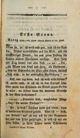 Die schlaue Wittwe, oder die Temperamente : Eine Posse in einem Akt