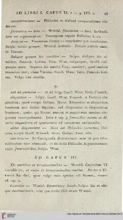 Ad caput III