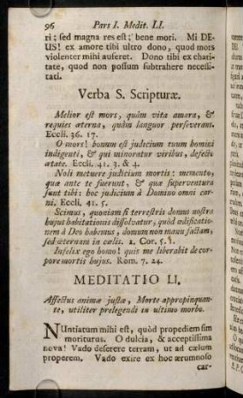 96-102, Meditatio LI