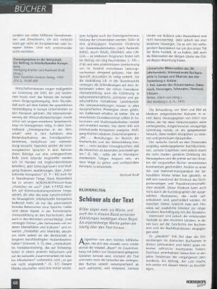 Bilderwelten: Schöner als der Text