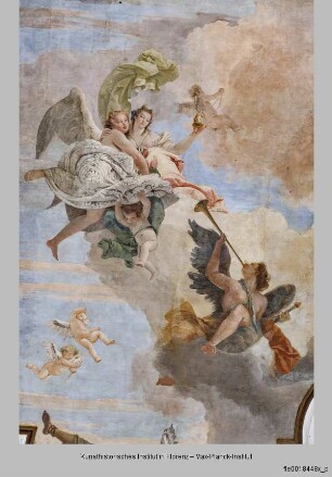 Triumph der Tugend und des Adels über die Unwissenheit - Trionfo della Virtù e della Nobiltà sull'Ignoranza