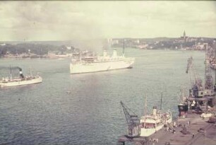 Kreuzfahrtschiff "Reliance" : Kreuzfahrtschiff "Reliance" (Stapellauf 1914 / Ablieferung 1915) der Hamburg-Amerikanische Packetfahrt-Actiengesellschaft (HAPAG)