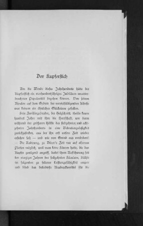 Der Kupferstich