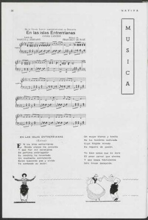 Música nativa - En las islas Entrerrianas