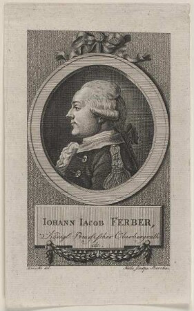 Bildnis des Iohann Iacob Ferber