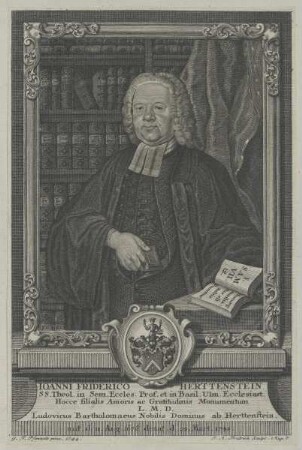 Bildnis des Johann Friedrich Herttenstein