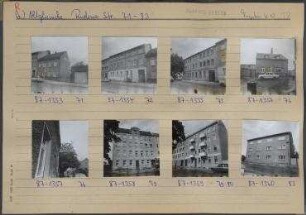 Straßenansichten. Berlin, Treptow, OT Altglienicke, Rudower Straße 71-83