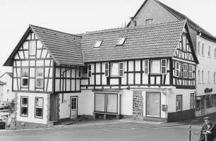 Wohnhaus, Fachwerk; Gelnhausen, Röther Gasse 13