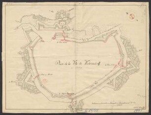 Plan de la Ville de Wahrendorff