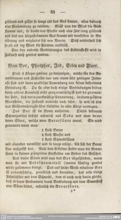 Vom Bor, Phosphor, Jod, Selen und Fluor