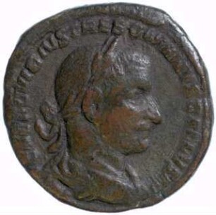 Münze, Sesterz, 251 - 253
