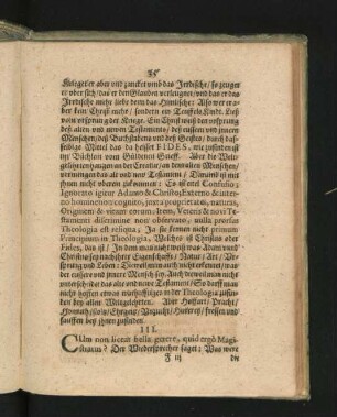 III. Cum non liceat bella gerere, quid ergo Magistratus?