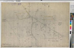 Echtrop (Möhnesee), Flurbereinigung Echtrop, Bl.11 Schätzungsriß Bergede Flur 1