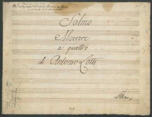 Miserere; V (4); g-Moll