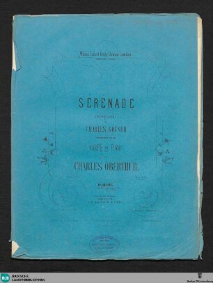 Sérénade : (Berceuse)