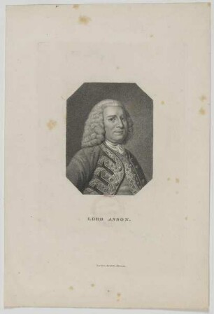 Bildnis des George Anson