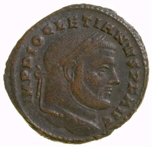 Münze, Follis, 298 - 299