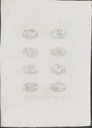 Pl. 32. Bas-Reliefs De La Grande Fontaine Sur La Place De La Cathédrale A Messine.