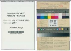 Entnazifizierung Aloys Urbaniak , geb. 31.05.1907 (Bergmann)