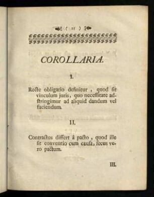 15-16, Corollaria