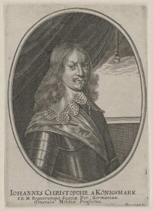 Bildnis des Iohannes Christophor a Königsmark