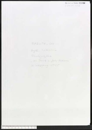 Fotografie Leo Perutz und Gerty Kelemen