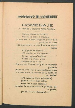 Homenaje al titán de la aviación Jorge Newbery