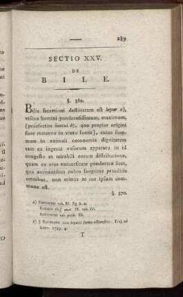 Sectio XXV. De Bile