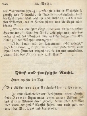 Fünf und funfzigste Nacht
