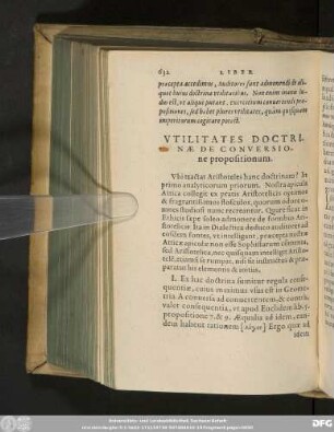 Utilitates Doctrinae De Conversione propositionum.