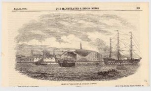 Launch of The "Phoebe", at Devenport dockyard