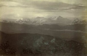 Himalaya bei Mondlicht, Darjiling