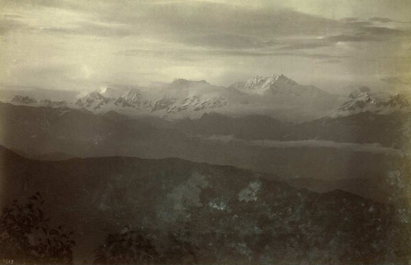 Himalayas by moonlight, Darjiling