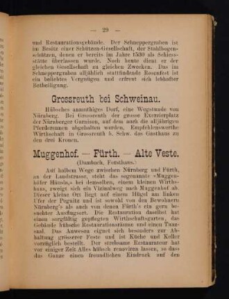 Grossreuth bei Schweinau.