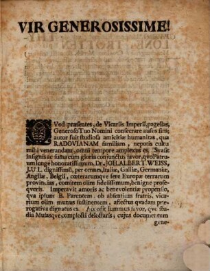 Diss. iur. publ. de vicariis Imperii vacante solio