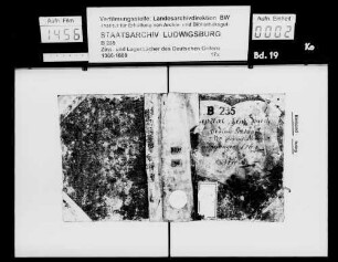 Zinsbuch über alle Kapitalien des Predigerklosters zu Mergentheim, mit Register