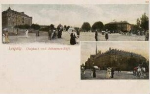 Leipzig: Ostplatz und Johannes-Stift